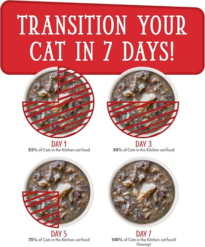 Weruva Cats in The Kitchen Mack, Jack & Sam with Mackerel, Skipjack & Salmon in Gravy Cat Food, 3oz Pouch (Pack of 12)