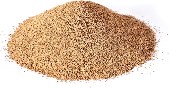 Galápagos (05074) Walnut Bedding Natural Crushed Walnut Shell Substrate - Ideal for Bearded Dragons, Reptiles, Birds, & Terrariums - Absorbent & Easy-to-Clean Reptile Bedding, 8 QT, Natural