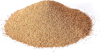 Galápagos (05074) Walnut Bedding Natural Crushed Walnut Shell Substrate - Ideal for Bearded Dragons, Reptiles, Birds, & Terrariums - Absorbent & Easy-to-Clean Reptile Bedding, 8 QT, Natural