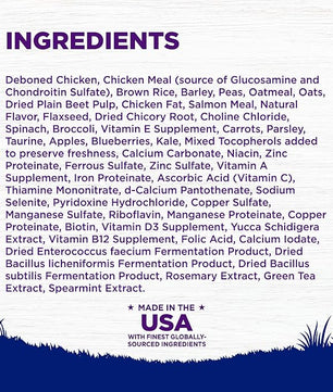 Wellness Complete Health Large Breed Adult Dry Dog Food, No Corn or Wheat, Made in USA with Real Meat, Natural Ingredients, Glucosamine, Probiotics & Omega Fatty Acids (30-Pound Bag)