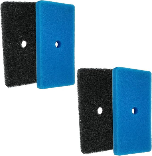 Pond Filter Pads for Outdoor Ponds - Coarse and Fine Pond Filter Media for Pond 871980305528 Compatible with 52231 and 52229 Filter Box, Sponge Filters Replacement for Fish Ponds -2 Sets