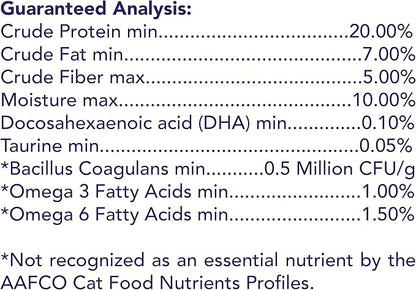 Get Naked Digestive Health Crunchy Cat Treats 6oz - Chicken Flavor, Grain-Free Cat Probiotics for Indoor Cats, Supports Healthy Digestion, Dental Health & Immunity, Made in The USA
