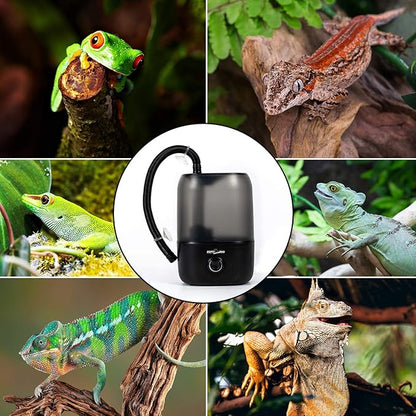 Repti Zoo 4L Reptile Humidifier, Large Reptile Mister Tank Fogger for Terrarium Vivarium