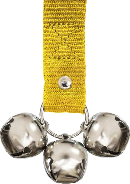 Caldwell's Pet Supply Co. Dog Potty Bells, Dog Bells to Go Outside, Hanging Dog Door Bell for Potty Training, Quality Bell for Dogs to Ring to Go Potty, Potty Bells for Dogs, New Puppy Training Tool
