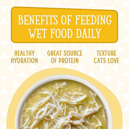 Weruva Cats in The Kitchen, Pumpkin Lickin' Chicken with Chicken Breast in Pumpkin Soup Cat Food, 3oz Pouch (Pack of 12)