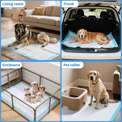Gimars 31''x55'' Extra Large pet Disposable Pads, Dog Training Pads 26 Counts