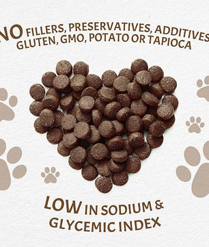Canine Caviar - Open Range: Water Buffalo & Chickpea Alkaline Dry Dog Food, Limited Ingredients, Gluten-Free, Based on Science & Research, Veterinary Alternative Diet (22 Pound Bag)
