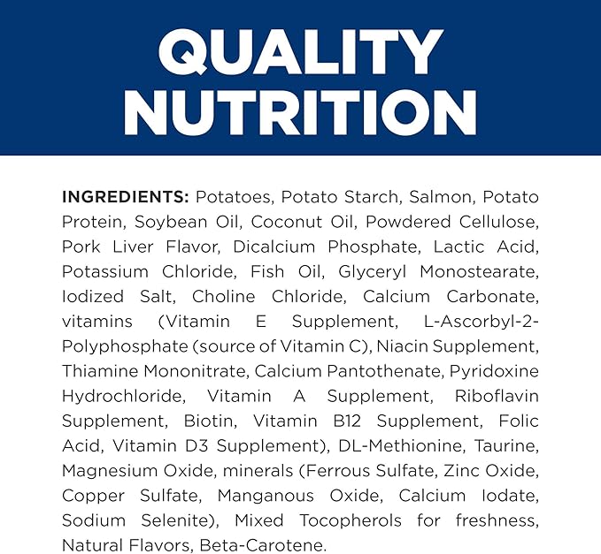 Hill's Prescription Diet d/d Skin/Food Sensitivities Grain Free Potato & Salmon Flavor Dry Dog Food, Veterinary Diet, 25 lb. Bag