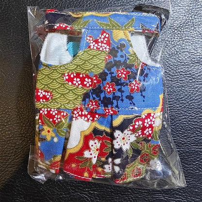 3 Sets Squirrel Leash and Harness Set,Traction Rope Strap, Ferret Harness Vest, Adjustable Flora Small Animal Harness Vest for Ferret, Dwarf Chinchilla, Guinea Pig, Fancy Rat (Small)