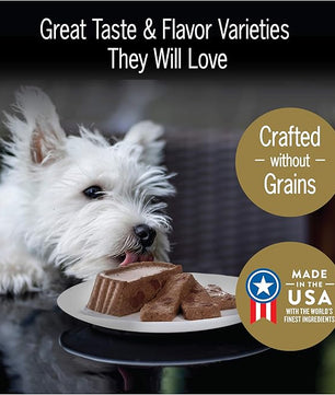 Cesar Wet Dog Food Home Delights & Classic Loaf in Sauce, Breakfast & Dinner Variety Pack, 3.5 oz. Easy Peel Trays (24 Count, Pack of 1)