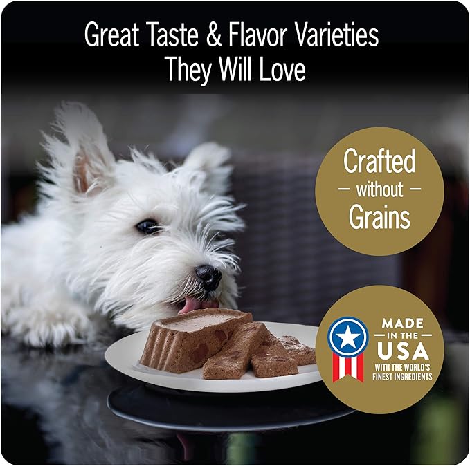 Cesar Wet Dog Food Home Delights & Classic Loaf in Sauce, Breakfast & Dinner Variety Pack, 3.5 oz. Easy Peel Trays (24 Count, Pack of 1)