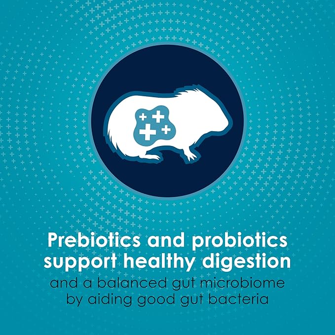 Kaytee Forti-Diet Pro Health Nourish+Protect Guinea Pig Food, Comprehensive Nutrition Backed by Science, Digestive Health, Immune Support, 8 pounds