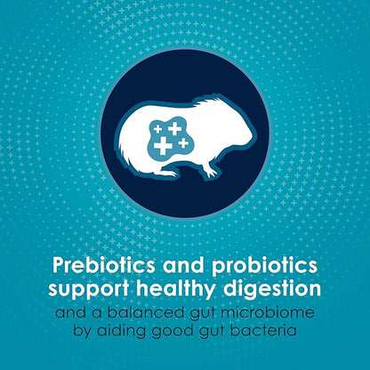 Kaytee Forti-Diet Pro Health Nourish+Protect Guinea Pig Food, Comprehensive Nutrition Backed by Science, Digestive Health, Immune Support, 8 pounds