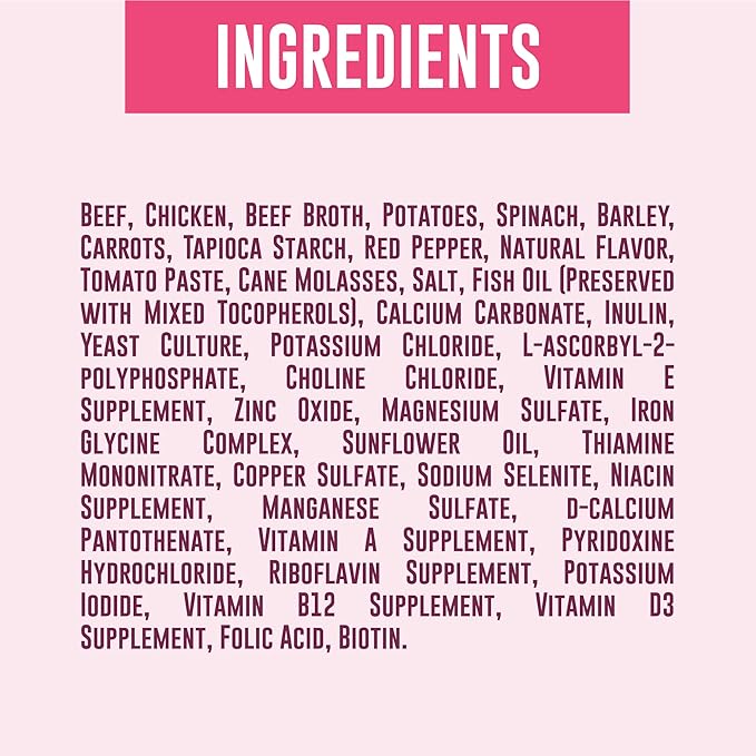 YOUR PET'S KITCHEN Wet Dog Food, Chicken Pot Pie Recipe & Beef Recipe Variety Pack - 13.2 oz Cans (Pack of 12), Made in The USA with Real Chicken