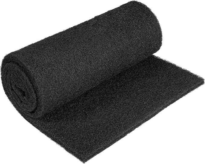 AQUANEAT Aquarium Activated Carbon Filter Media Pad for Fish Tank Pond Canister Filter (10.5" x 36")