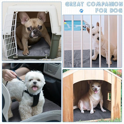 10 Pcs Guinea Pig Cage Liners Washable Rat Bedding for Guinea Pigs Controlling Absorbent Waterproof Pee Pads Blanket for Rabbits Hamster Small Animals Chinchilla(12 x 12 Inch,Gray)