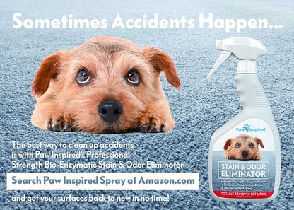 Paw Inspired Disposable Guinea Pig Cage Liners | Bamboo Charcoal Odor Controlling | Super Absorbent Liners Pee Pads for Ferrets, Rabbits, Hamsters, and Small Animals (28" x 17" (C&C 2 x 1), 8 Count)