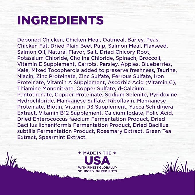 Wellness Complete Health Dry Puppy Food, Chicken, Salmon & Oatmeal, 15-Pound Bag