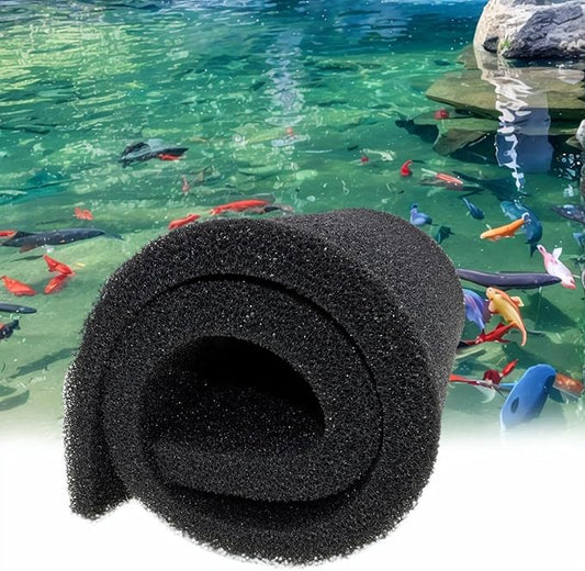 Aquarium Filter Sponge Pad –Bio Filter Media Foam Sponge, Easy Cut to Size Foam for Fish Tank 20"x20"x1" (20PPI)
