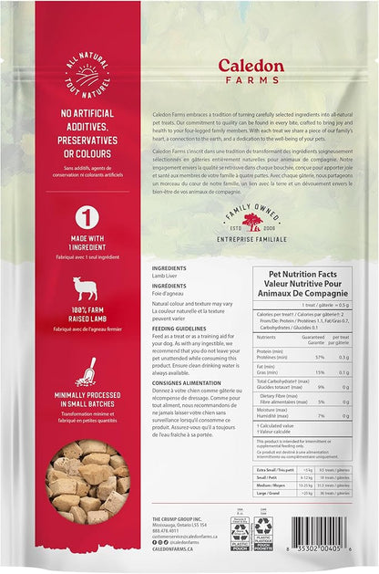 Caledon Farms Freeze Dried Bites - Lamb: 115G/4.05OZ