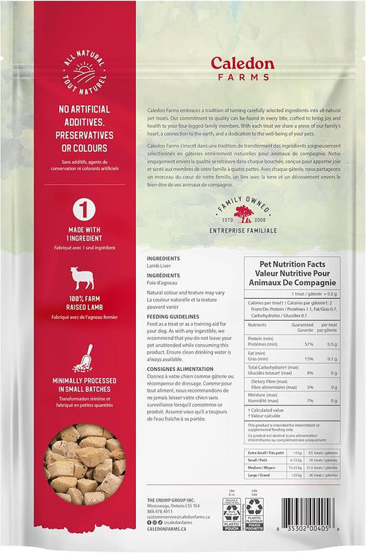 Caledon Farms Freeze Dried Bites - Lamb: 115G/4.05OZ
