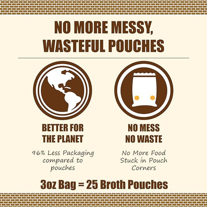 Whole Life Pet Bistro Bowls - Human-Grade Wet Food Toppers & Complement, Natural & Flavorful Broth, Instantly Hydrating Cat Snacks, Lickable Cat Treats, Just Add Water - Chicken & Tuna, 3 Oz