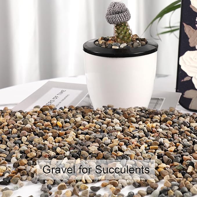 11LB 1/8-3/8 Inch Sand 100% Natural Stone Sand for Aquarium Silica Sand Decorative Sand for Landscaping Coarse Sand for Fish Tank