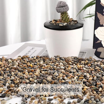 11LB 1/8-3/8 Inch Sand 100% Natural Stone Sand for Aquarium Silica Sand Decorative Sand for Landscaping Coarse Sand for Fish Tank