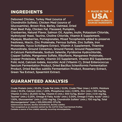 Wellness CORE Digestive Health Dry Dog Food, Wholesome Grains, Natural, Recipe for Dogs with Sensitive Stomachs, Chicken, (4-Pound Bag)