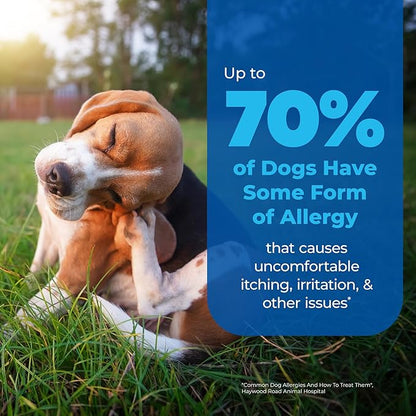 Vetnique Oticbliss Medicated Cat & Dog Ear Cleaner Drops - Dog Ear Infection Treatment with 1% Hydrocortisone to Soothe Itching, Redness, & Swelling - Vet Recommended