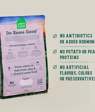 Open Farm Goodbowl, Oven-Baked Small Batch Dry Dog Food - Wild Caught Salmon & Brown Rice Recipe, Includes Non-GMO Produce & Grains, 22lb Bag (352oz Bag)