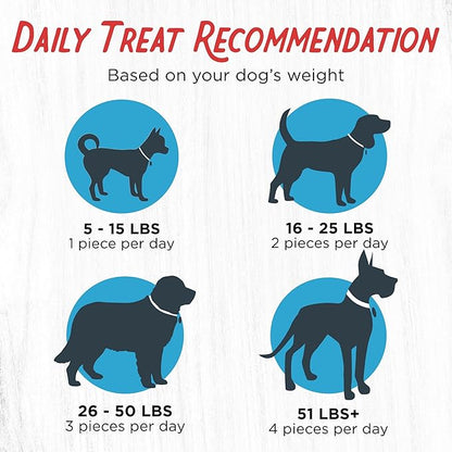 Farmland Traditions Dogs Love Chicken Jerky Dog Treats, Premium Two-Ingredient Dog Jerky with USA-Raised Chicken & No Antibiotics Ever, 3-Pound Bag