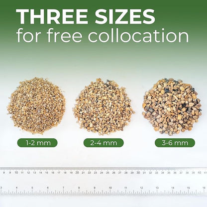 10 lbs Aquarium Gravel, 2-4mm Fish Tank Gravel, Succulent Cactus Pea Gravel for Indoor Plants, River Rocks for Gardening, Flower Pots, Vase Fillers, Garden Landscaping