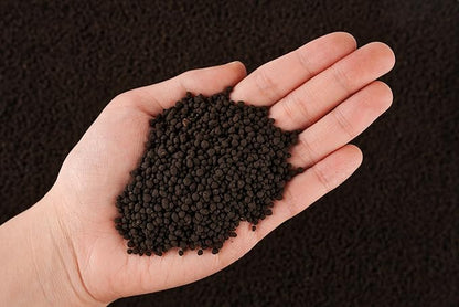 LANDEN Aqua Soil Substrate 5L(10lbs) for Natural Planted Aquarium, Plant or Shrimp Stratum, Clay Gravel and Stable Porous Substrate for Freshwater Aquarium, Black Color