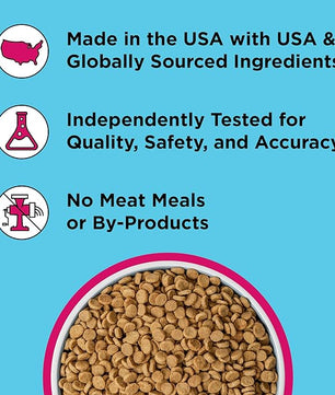 BIXBI Liberty Grain Friendly Dry Dog Food, Rancher's Red Recipe, 4 lbs - Fresh Meat, No Meat Meal, No Fillers - No Soy, Corn, Rice or Wheat for Easy Digestion - USA Made