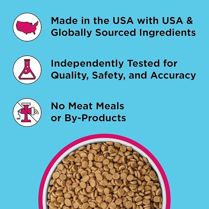 BIXBI Liberty Grain Friendly Dry Dog Food, Rancher's Red Recipe, 4 lbs - Fresh Meat, No Meat Meal, No Fillers - No Soy, Corn, Rice or Wheat for Easy Digestion - USA Made