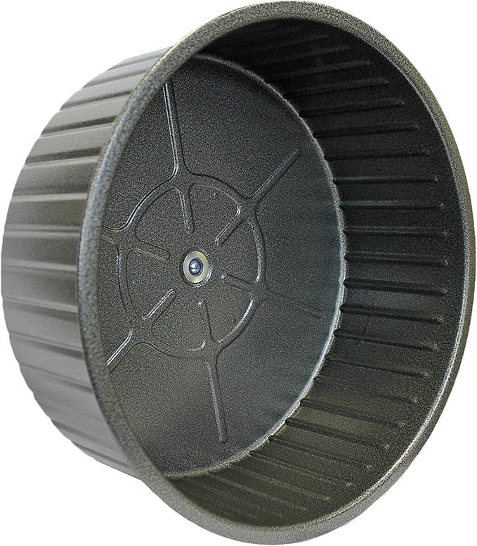 15" Chin-Sprint : All-Metal Durable, Fast Exercise Wheel - for Chinchillas, Prairie Dogs, Rats, Degus, Hedgehogs, Opossums & Other Small Pets (Black)