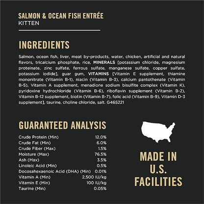 Purina Pro Plan High Protein Wet Kitten Food Variety Pack, DEVELOPMENT Kitten Favorites - (2 Packs of 12) 3 oz. Cans