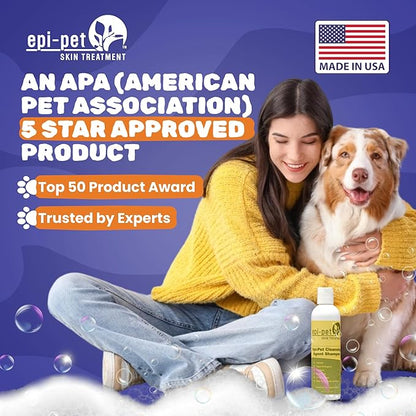 Cleansing Agent Pet Shampoo, 8 oz, White and Green (80518)