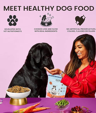 The Pets Table Salmon & Whitefish with Pumpkin Grain Free Air Dried Dog Food, 1 lb / 16 oz Bag