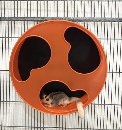 Silent Runner 12" Regular | Wheel + Cage Attachment | Sugar Gliders, Hamsters, Rats