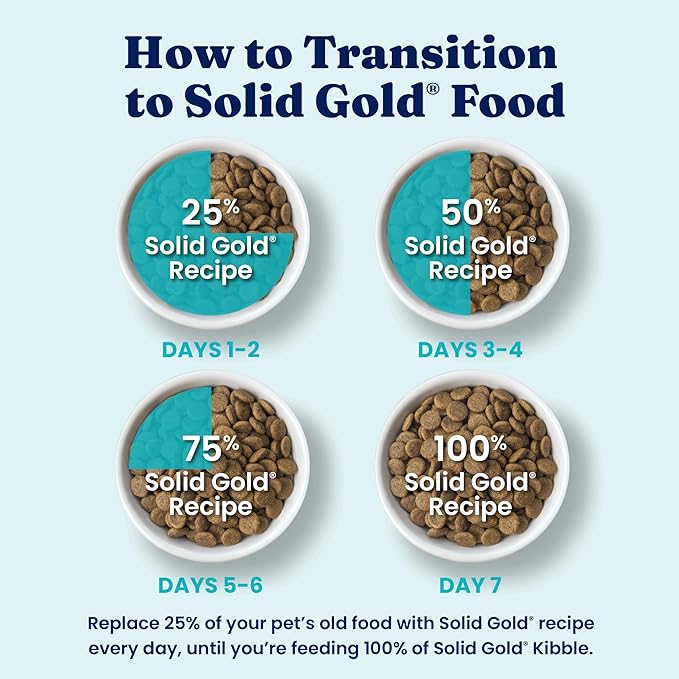 Solid Gold High Protein Dog Food Dry Dog Kibble - Premium Beef Protein & Digestive Probiotics for Energy, Muscle, Gut & Immune Support - Healthy Grain & Gluten Free Dogfood - Nutrientboost - 3.75 LB