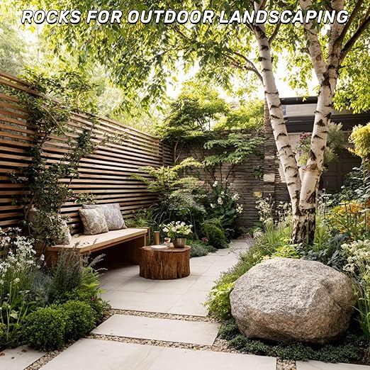 NUPICK 6lb River Rocks for Plants Indoor, 3/8 Inch Mixed Pebbles for Vase Fillers, Decorative Pea Gravel for Fish Tank, Natural Polished Stones for Succulent, Bonsai, Landscaping, Bird Baths