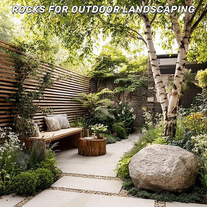 NUPICK 6lb River Rocks for Plants Indoor, 3/8 Inch Mixed Pebbles for Vase Fillers, Decorative Pea Gravel for Fish Tank, Natural Polished Stones for Succulent, Bonsai, Landscaping, Bird Baths