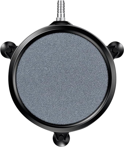 VIVOSUN Air Stone Disc 8 x 8 Inch with Shell and Sucker for Aquarium, Fish Tank and Hydroponics Air Pump