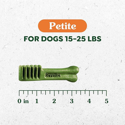 Greenies Weight Management Petite Dog Dental Chews Weight Control Dog Treats, 27 oz. Pack (45 Treats)