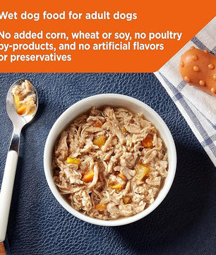 Nature's Recipe Grain Free Chicken Recipe in Savory Broth Wet Dog Food, 2.75 oz. Cup, 12 Count
