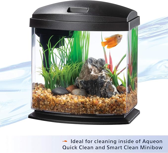 Aqueon Aquarium Algae Scraper, Fish Tank Cleaning Magnets for Glass/Acrylic, Mini