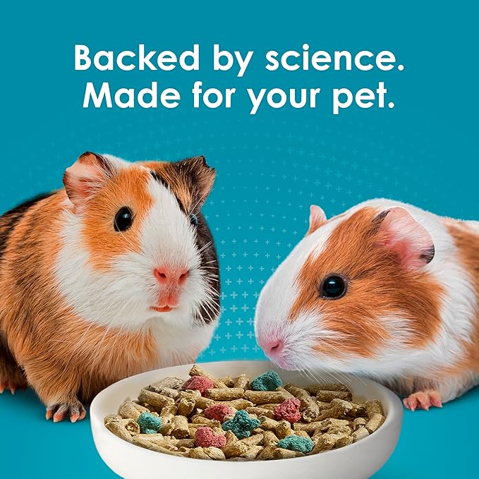 Kaytee Forti-Diet Pro Health Nourish+Protect Guinea Pig Food, Comprehensive Nutrition Backed by Science, Digestive Health, Immune Support, 20 pounds