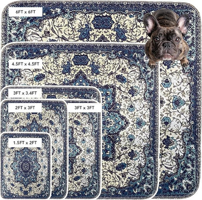 Washable Pee Pads for Dogs - Super Absorbent Reusable Puppy Training Pads - 100% Waterproof, Leak-Proof & Non-Slip Whelping Pads for Pet Housebreaking